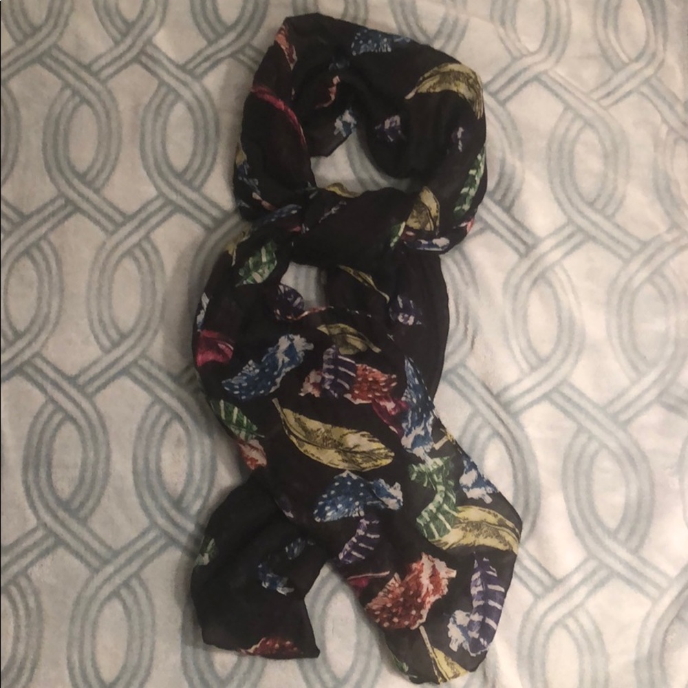 Forever 21 large Feather scarf